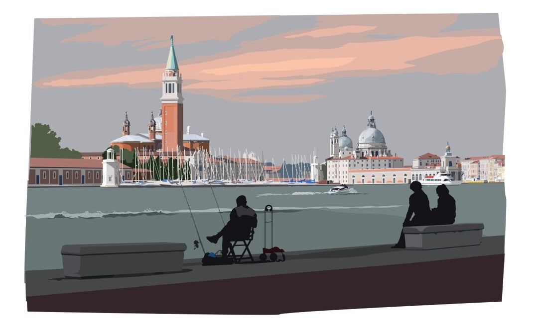 Gerrie, Leslie - Approaching Venice - SIGNED | image1