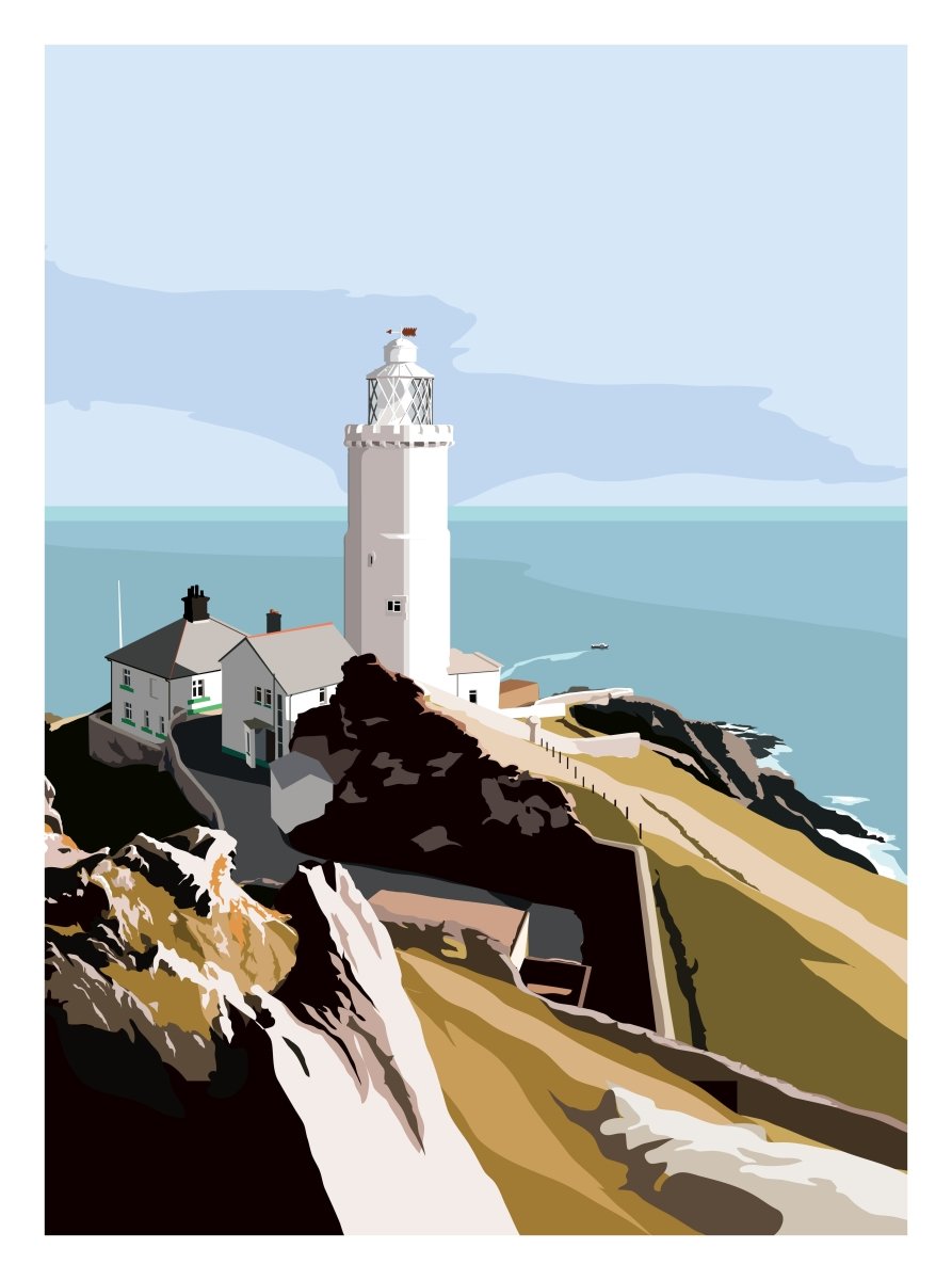 Gerrie, Leslie - Start Point Lighthouse - SIGNED | image1