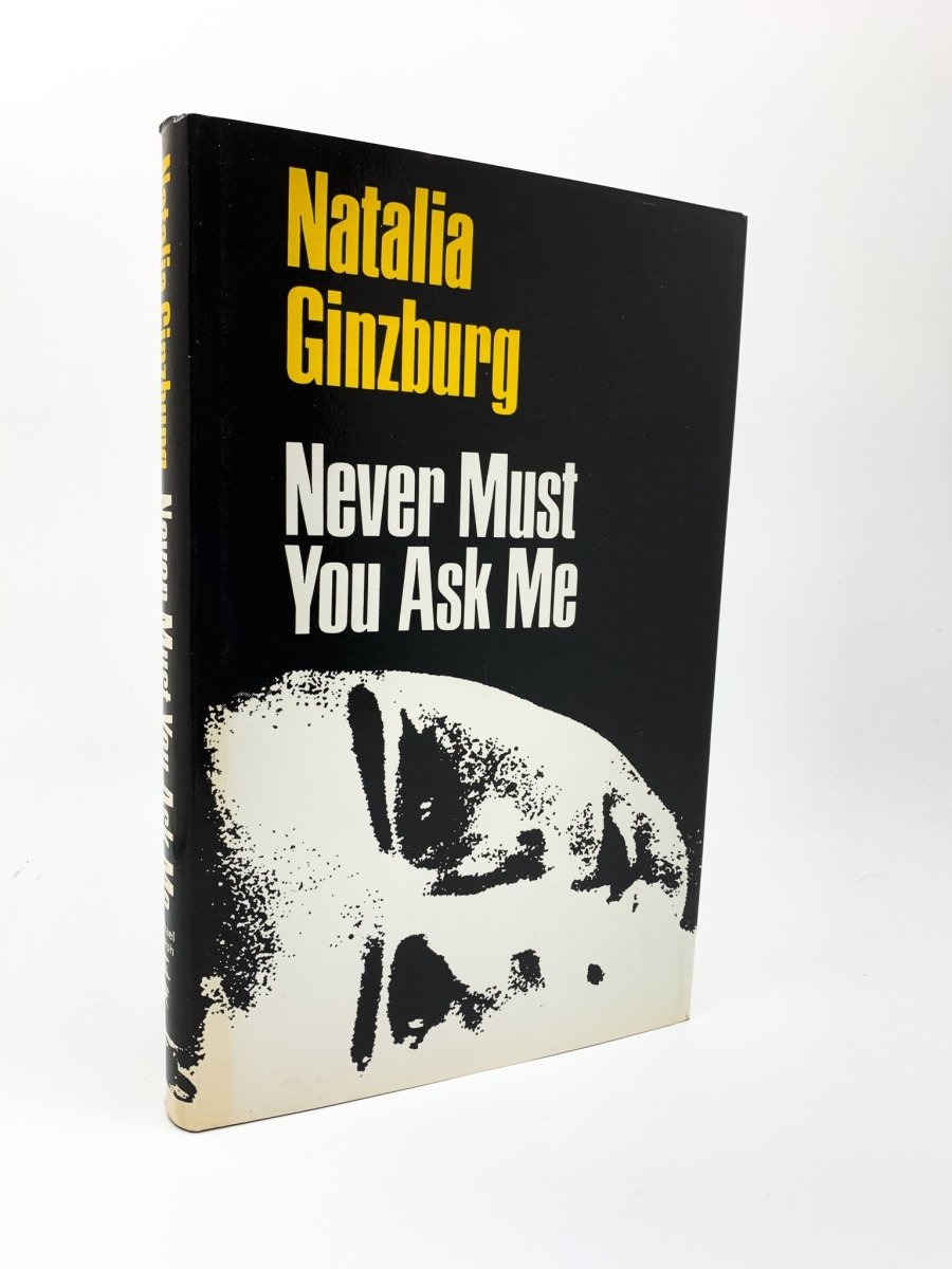 Ginzburg, Natalia - Never Must You Ask Me | front cover