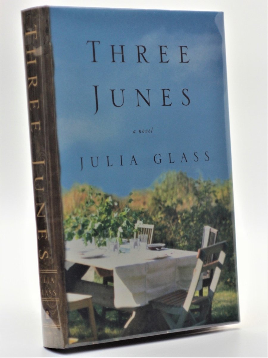 Glass, Julia - Three Junes - SIGNED | front cover
