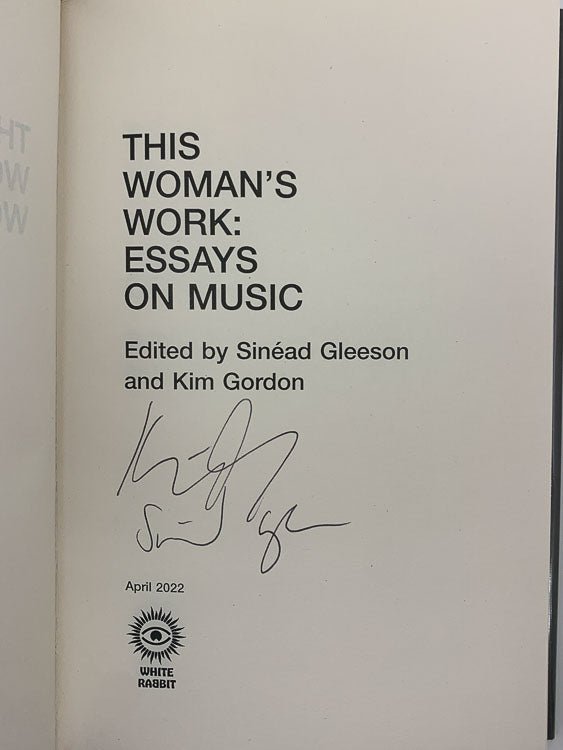 Gleeson, Sinead - This Woman's Work - SIGNED | image2
