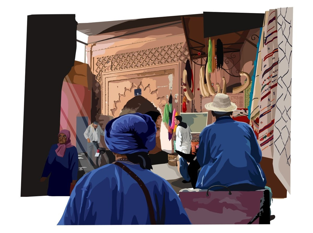 Going to the Souks | image1 | Signed Limited Edtion Print