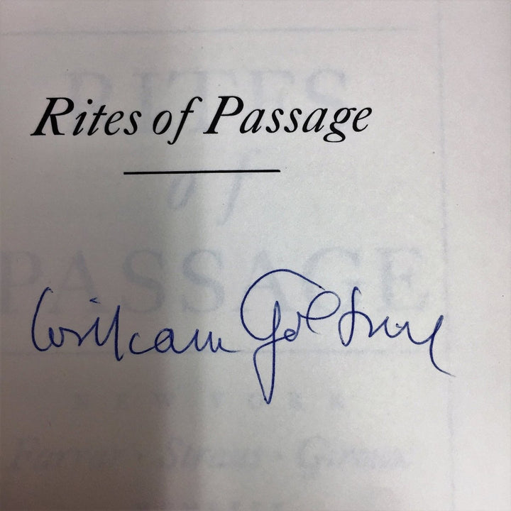 Golding, William - Rites of Passage | back cover