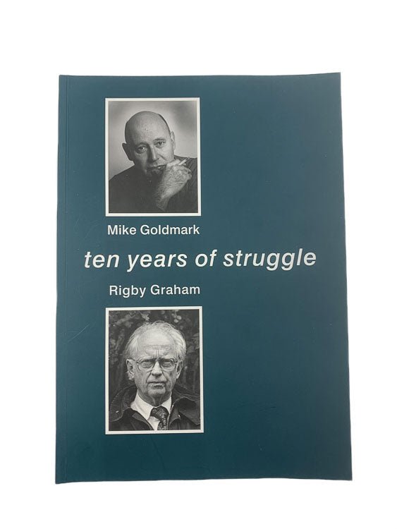Goldmark, Mike - Ten Years of Struggle | signature page