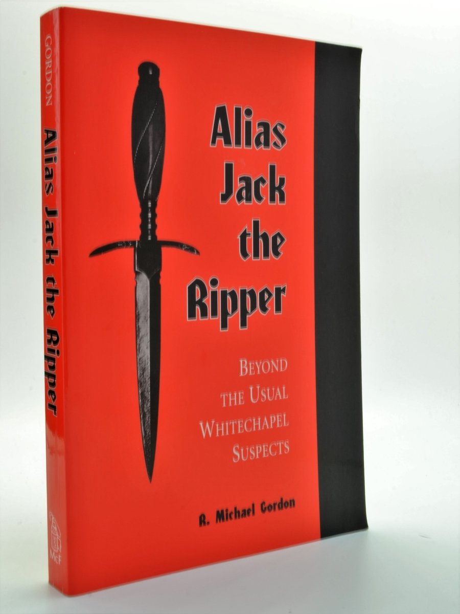 Gordon, R Michael - Alias Jack the Ripper | back cover