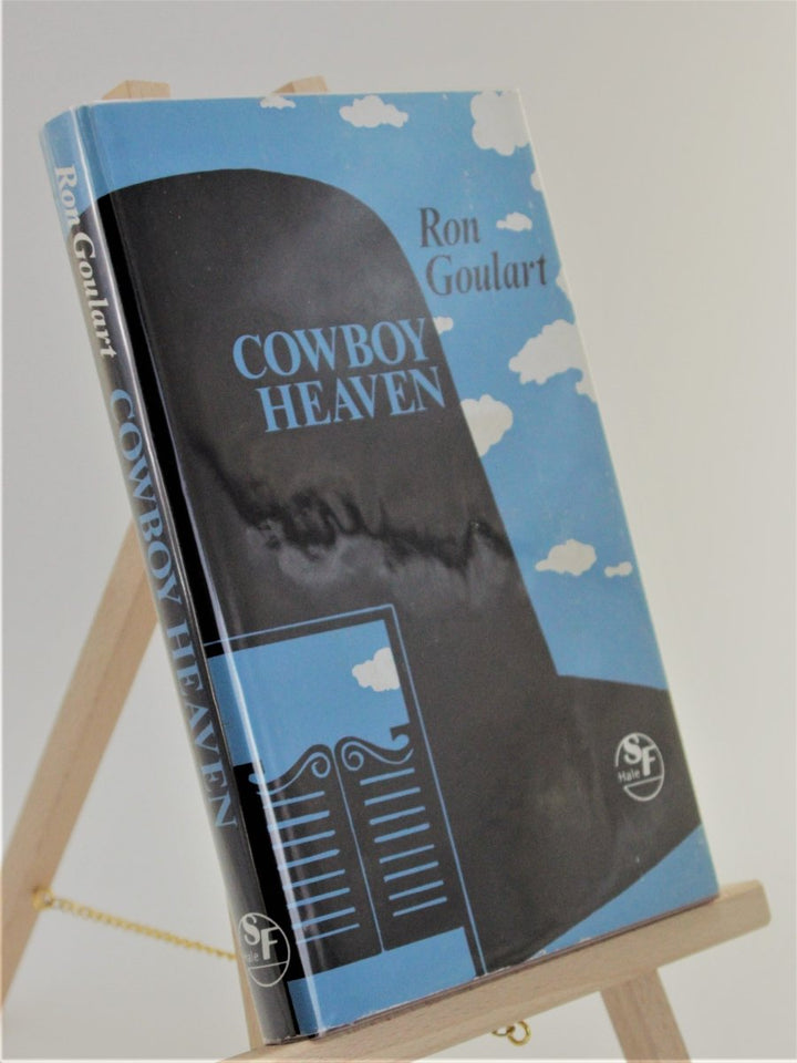 Goulart, Ron - Cowboy Heaven | front cover. Published by Hale in 1980. Hardcover.  Condition:  Very Good ++/Very Good ++