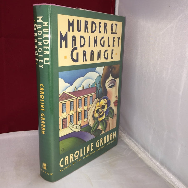 Graham, Caroline - Murder at Madingley Grange - SIGNED by Author and Illustrator | front cover