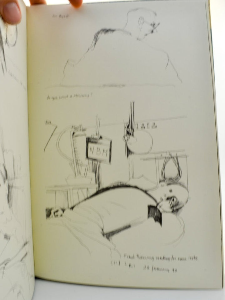 Graham, Rigby - The Sketchbook Drawings of Rigby Graham ( with a handwritten Rigby Graham postcard ) - SIGNED | image6