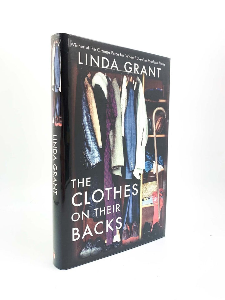 Grant, Linda - The Clothes on Their Backs - SIGNED | front cover. Published by Virago in 2008. Hardcover.  Condition:  Near Fine/Fine