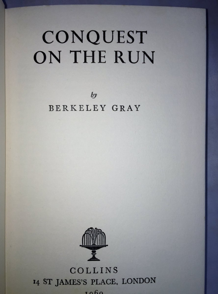 Gray, Berkeley - Conquest on the Run | sample illustration