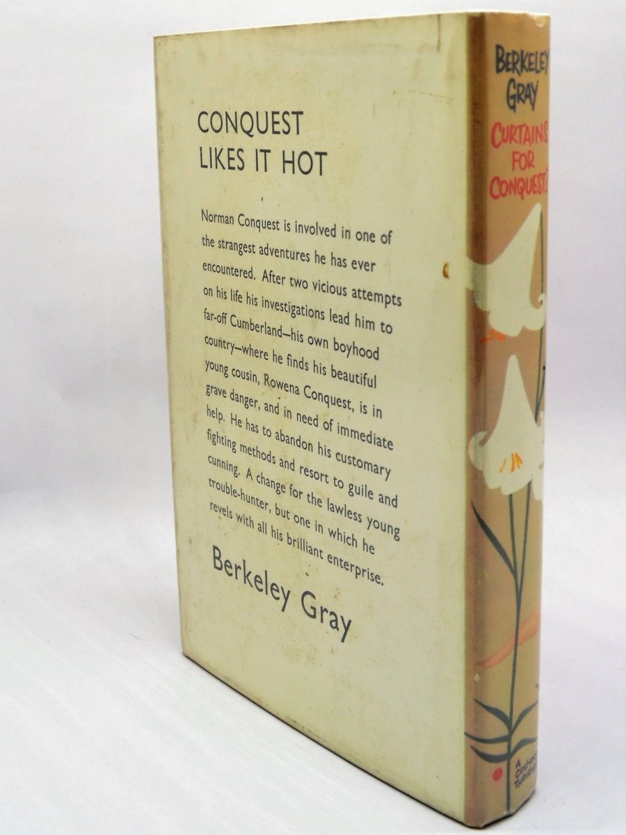 Gray, Berkeley - Curtains for Conquest | back cover