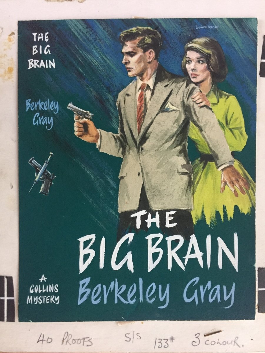 Gray, Berkeley - The Big Brain (Original Dustwrapper Artwork) | image4
