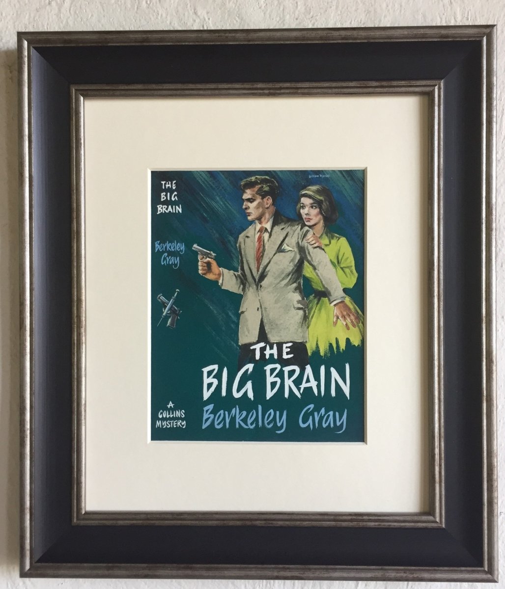 Gray, Berkeley - The Big Brain (Original Dustwrapper Artwork) | back cover