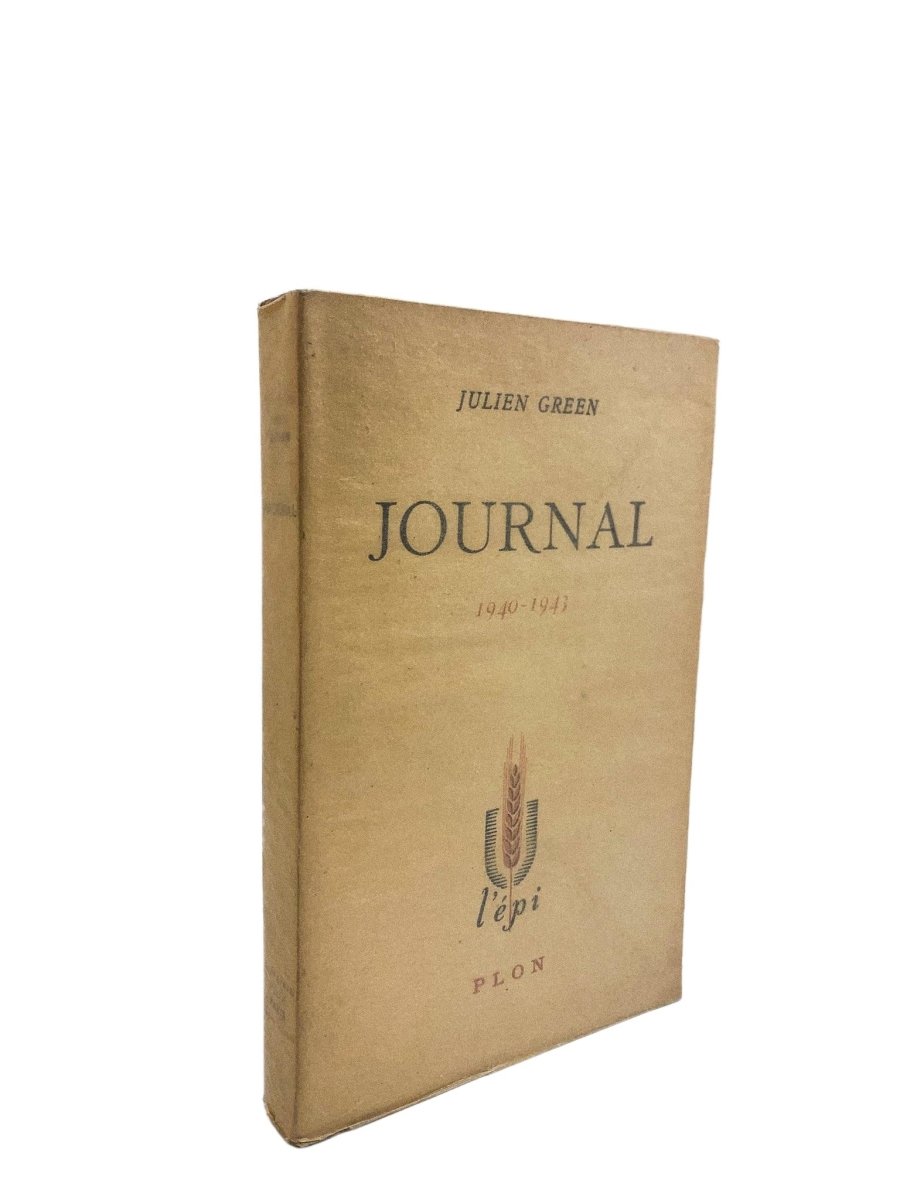Green, Julien - Journal 1940 - 1943 | front cover