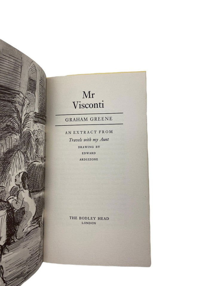 Greene, Graham - Mr. Visconti : an Extract from Travels with my Aunt | pages