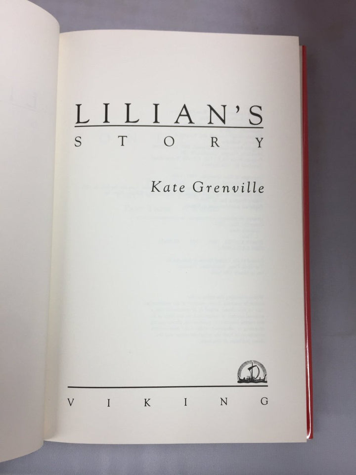 Grenville, Kate - Lilian's Story | sample illustration