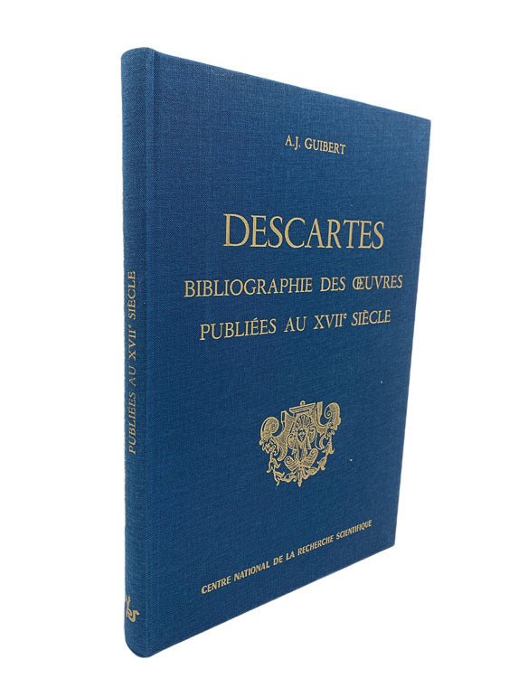 Guibert, A J - Bibliographie des Oeuvres de Rene Descartes, publiees au XVIIe siecle | image1