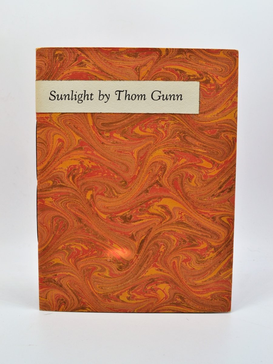 Gunn, Thom - Sunlight | front cover