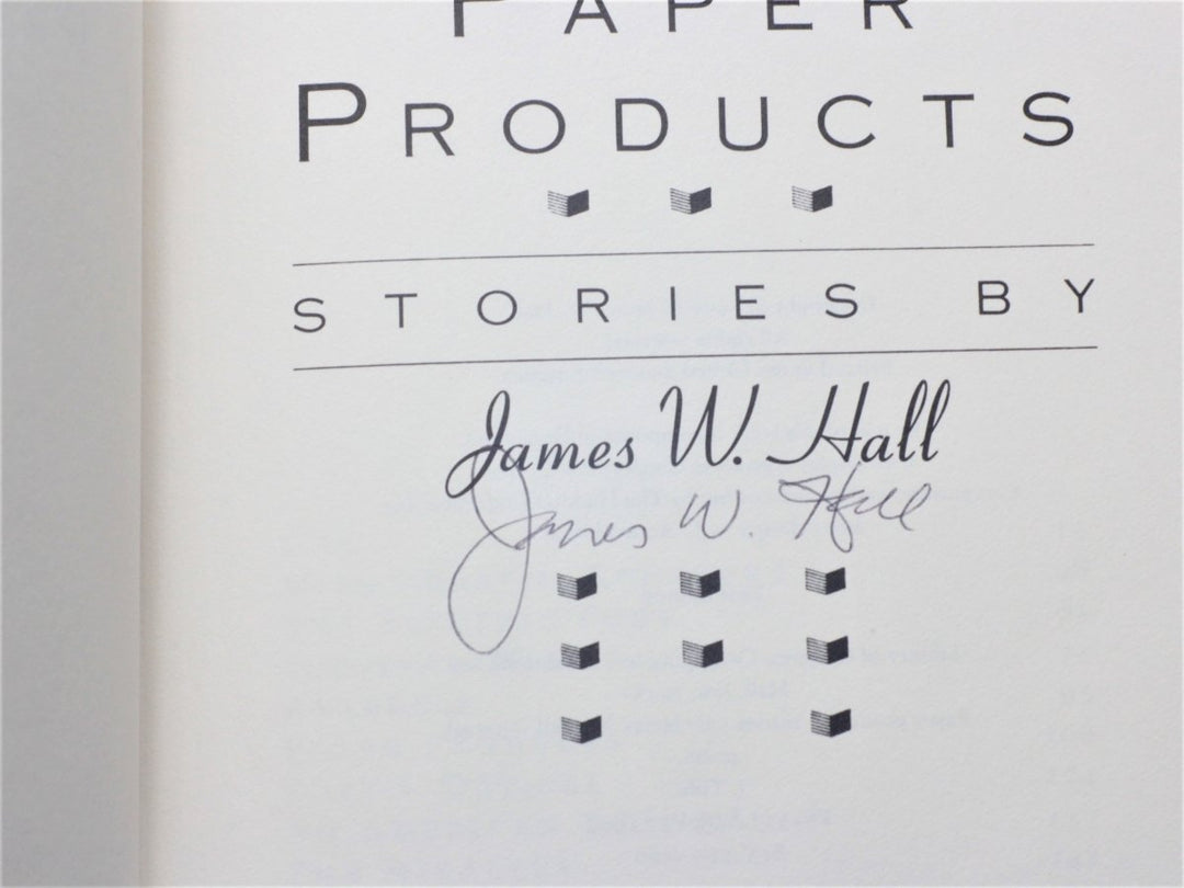 Hall, James W - Paper Products - SIGNED | signature page