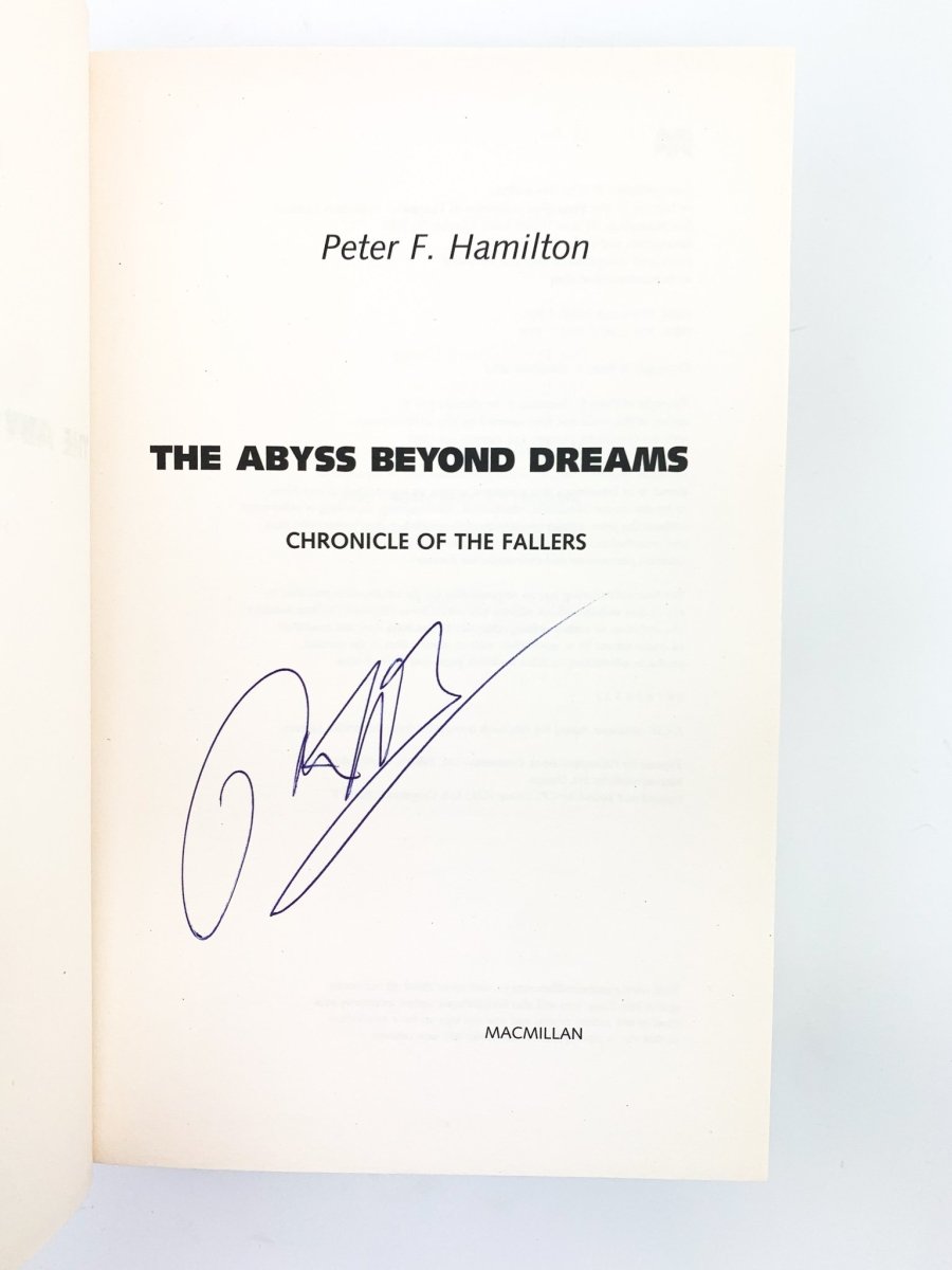 Hamilton, Peter F - The Abyss Beyond Dreams - SIGNED | image3