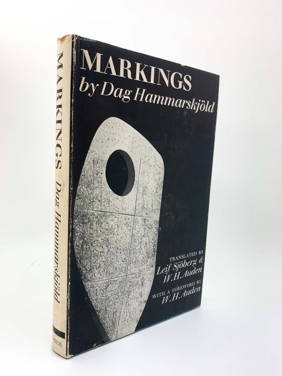 Hammarskjöld, Dag - Markings | front cover