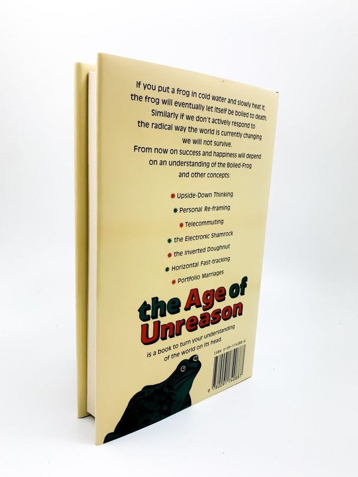 Handy, Charles - The Age of Unreason | back cover