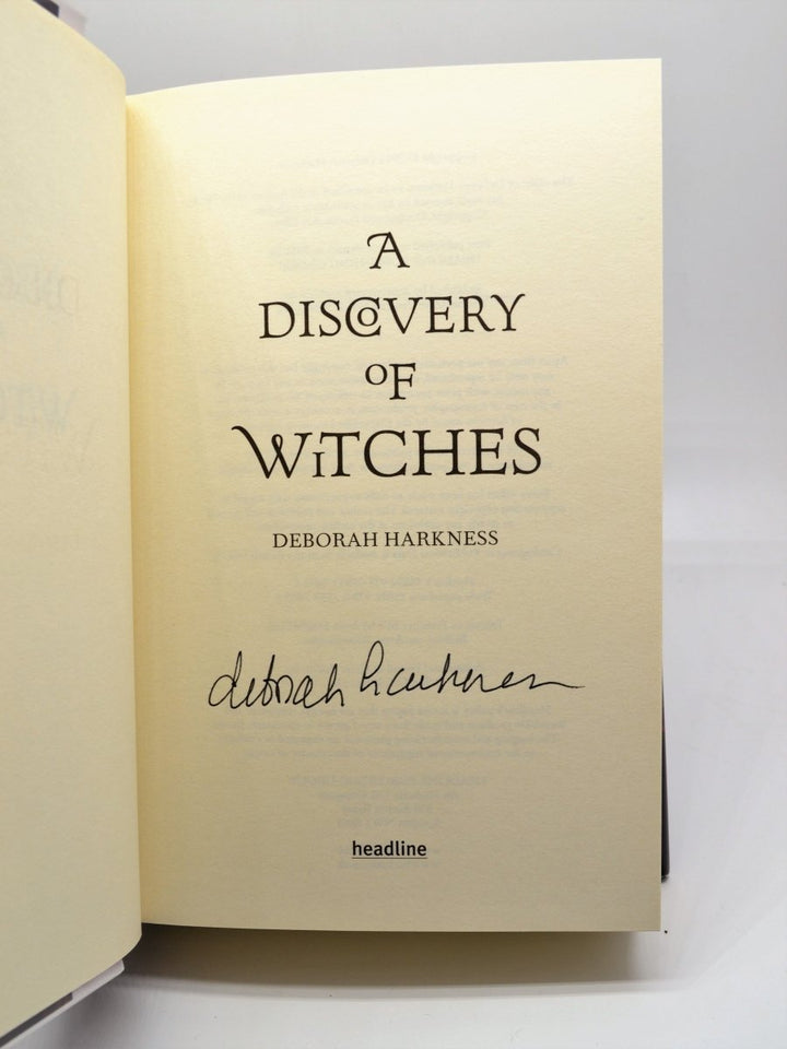 Harkness, Deborah - A Discovery of Witches | back cover