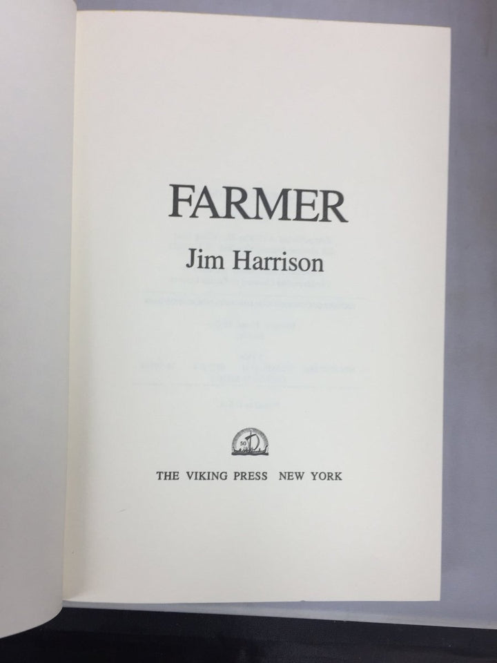 Harrison, Jim - Farmer | sample illustration
