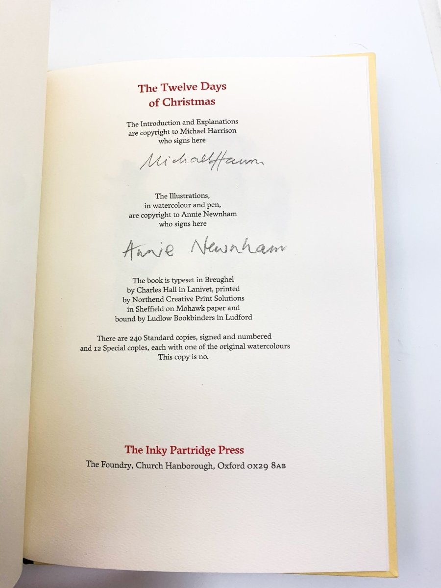 Harrison, Michael - The Twelve Days of Christmas - SIGNED | book detail 7