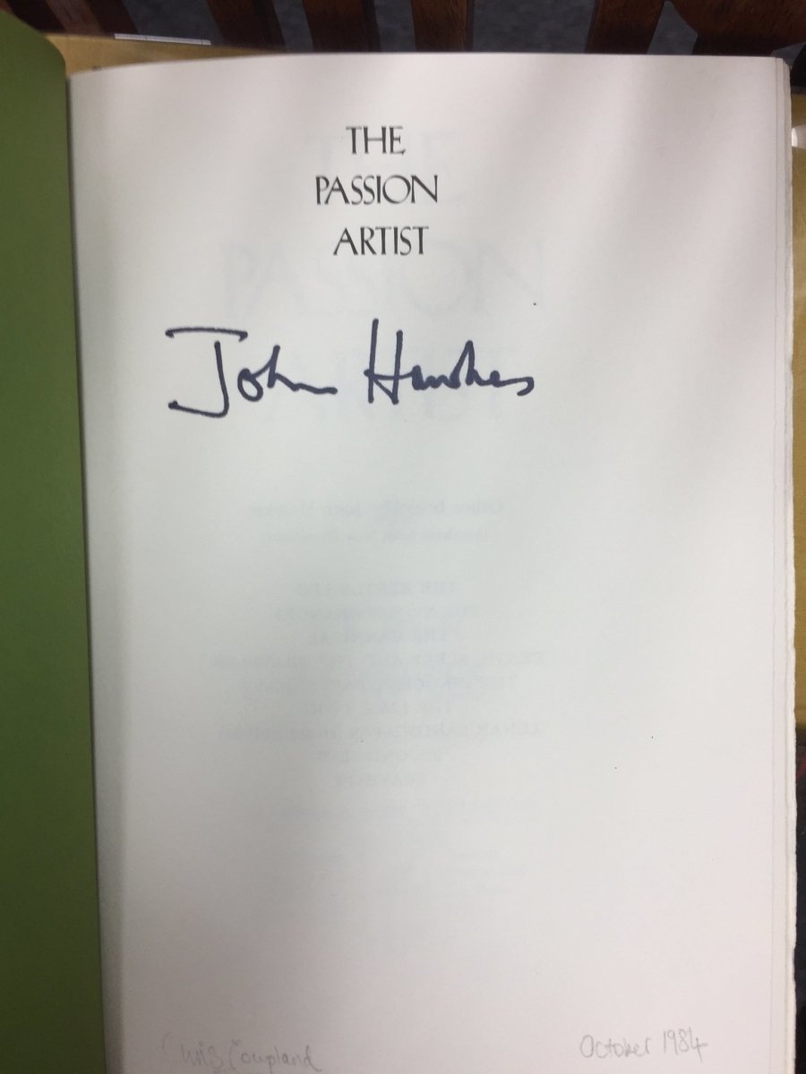 Hawkes, John - The Passion Artist - SIGNED | image5