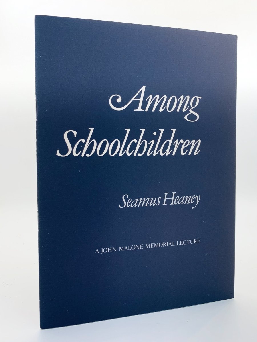 Heaney, Seamus - Among Schoolchildren | front cover