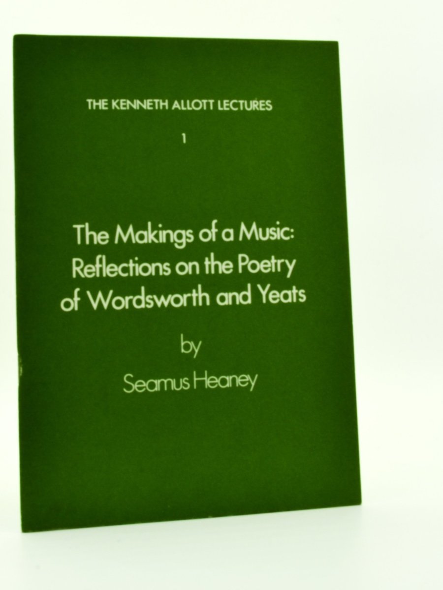 Heaney, Seamus - The Makings of a Music | front cover