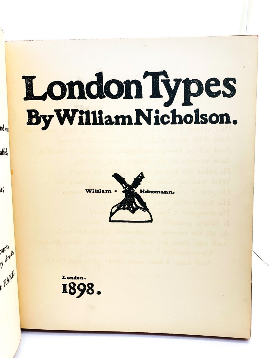 Henley, W E - London Types | sample illustration