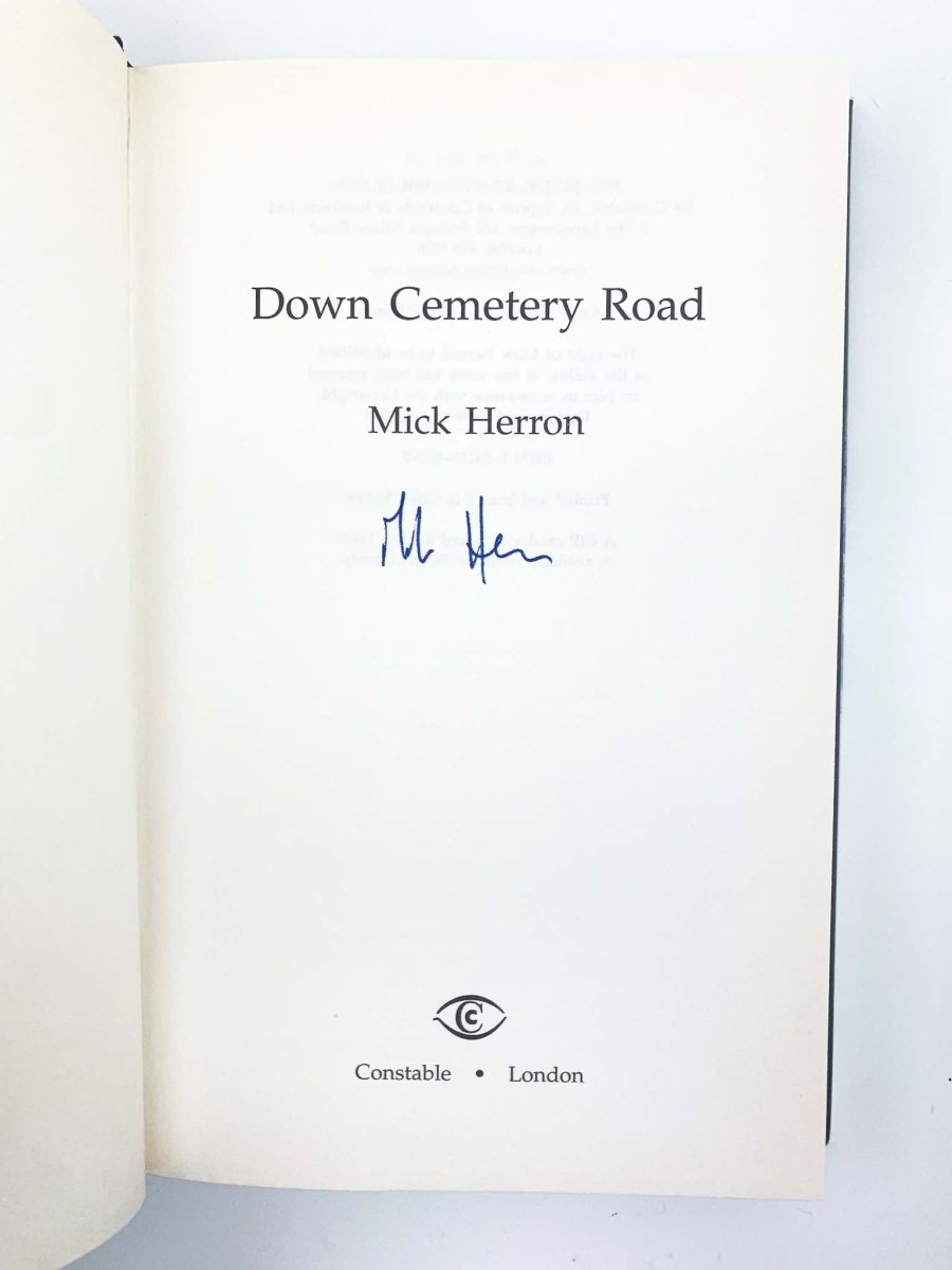 Herron, Mick - Down Cemetery Road - SIGNED | image3