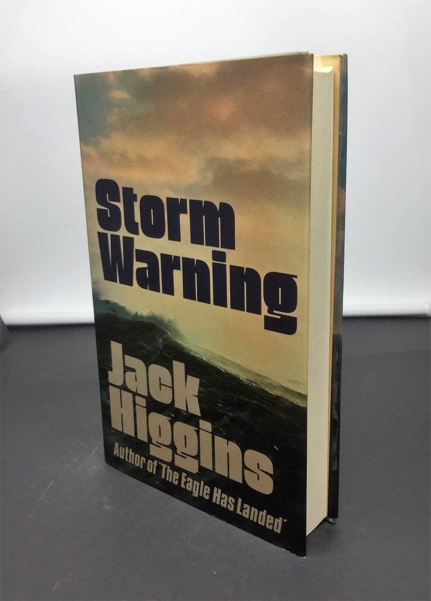 Higgins, Jack - Storm Warning - SIGNED | front cover