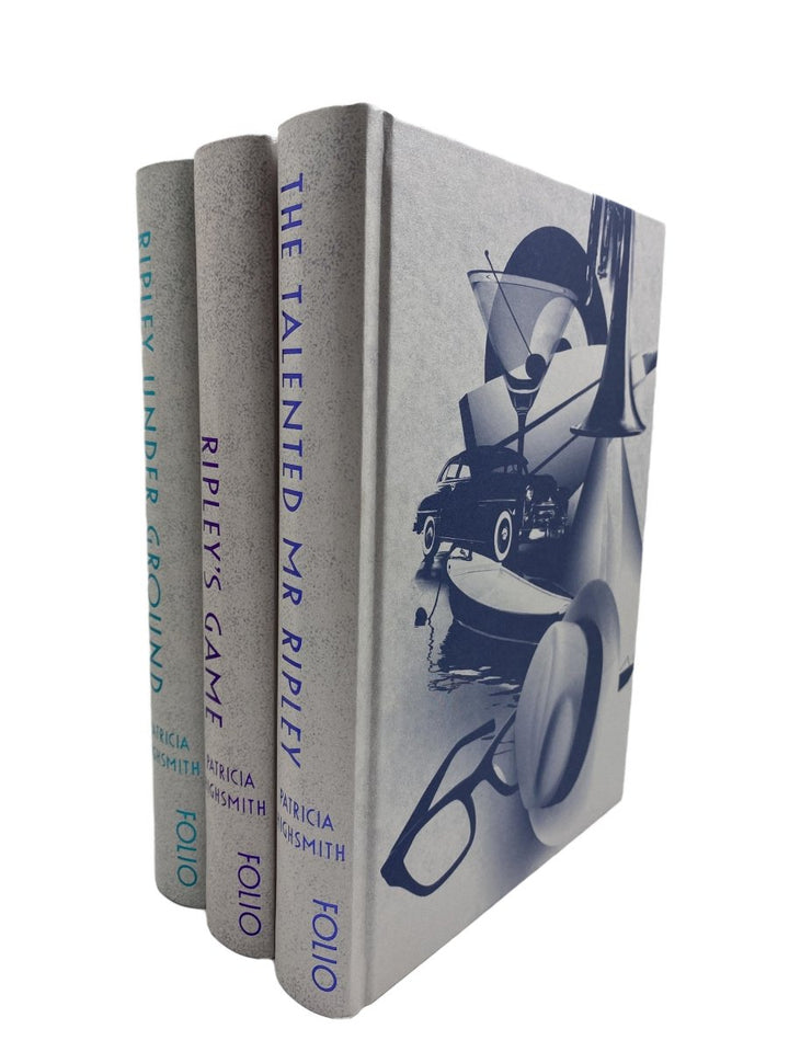 Highsmith, Patricia - Ripley - 3 volume set | back cover