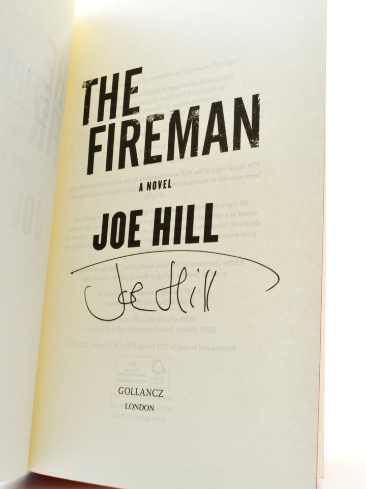 Hill, Joe - The Fireman - SIGNED Limited Edition | image4