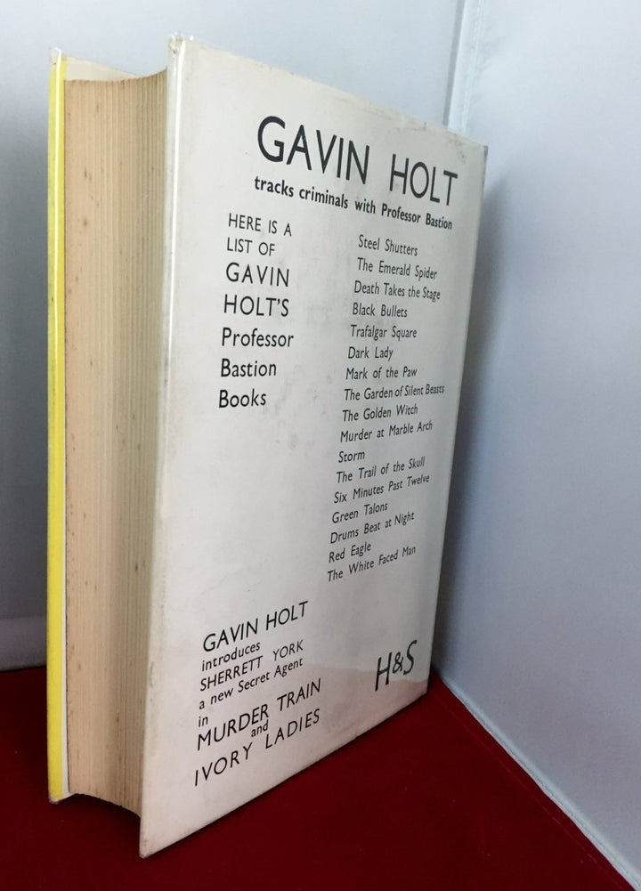 Holt, Gavin | back cover