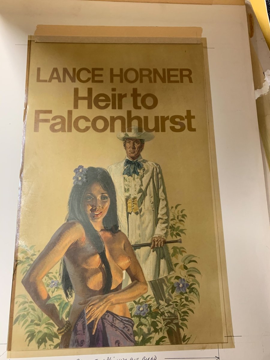 Horner, Lance - Heir to Falconhurst | front cover