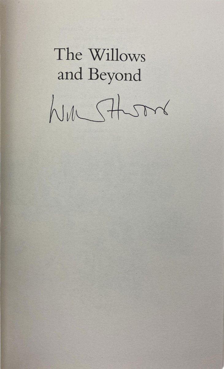 Horwood, William - The Willows and Beyond - SIGNED | signature page