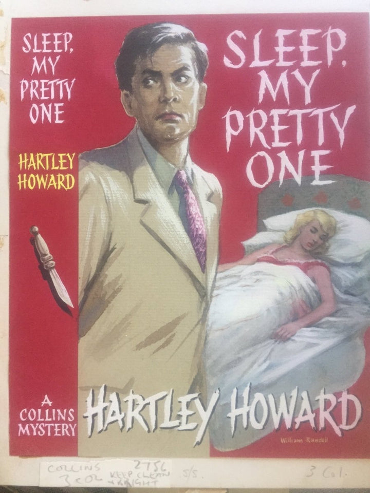 Howard, Hartley - Sleep, My Pretty One (Original Dustwrapper Artwork) | sample illustration