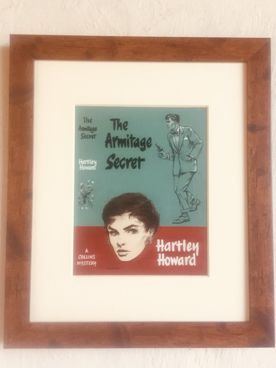 Howard, Hartley - The Armitage Secret (Original Dustwrapper Artwork) | back cover