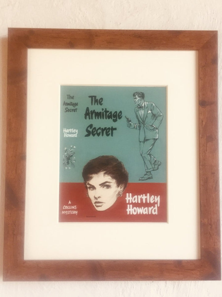 Howard, Hartley - The Armitage Secret (Original Dustwrapper Artwork) | back cover