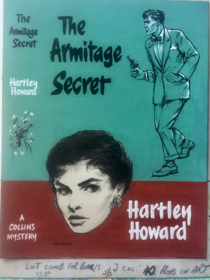 Howard, Hartley - The Armitage Secret (Original Dustwrapper Artwork) | image4