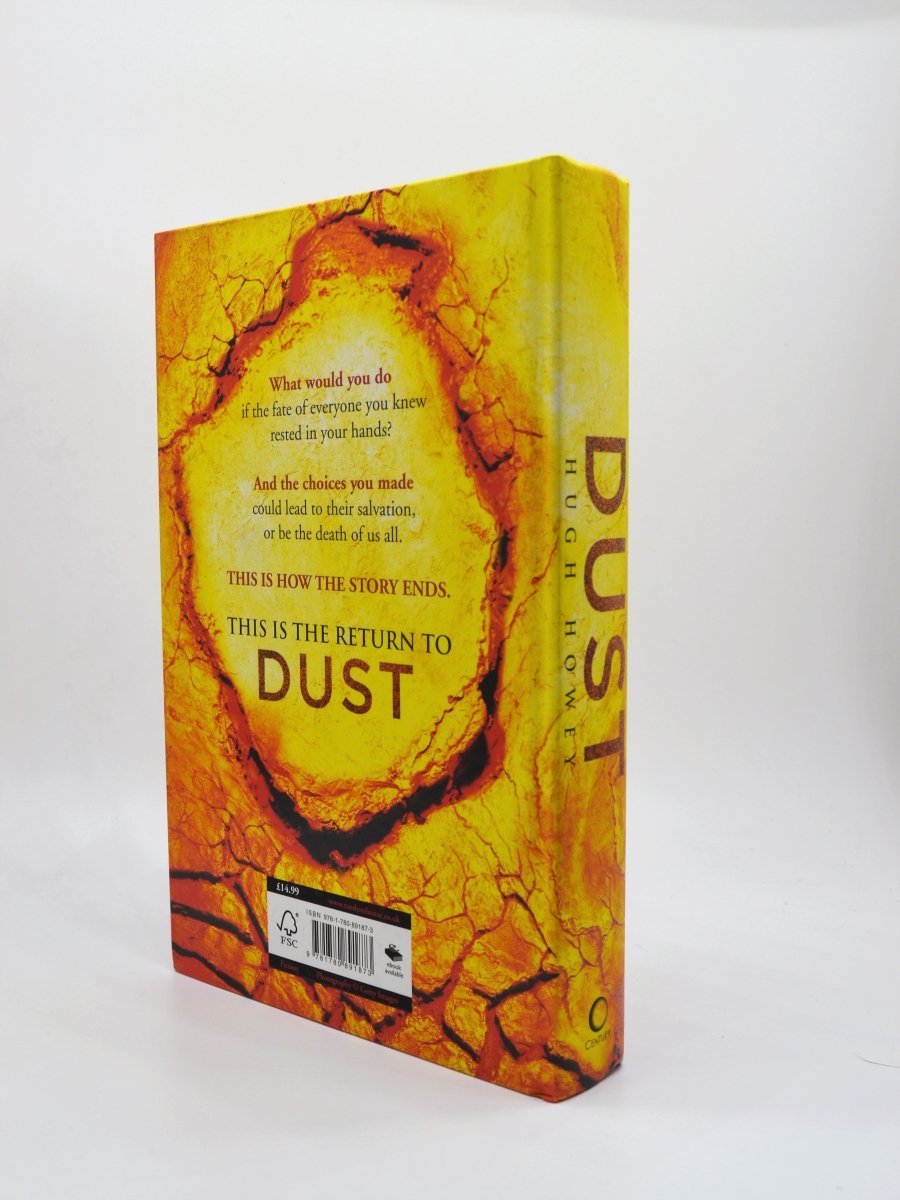 Hugh Howey First Edition - SIGNED Dust - Cheltenham Rare Books