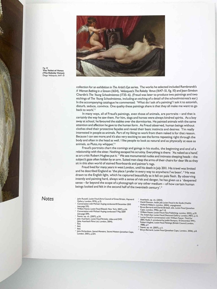 Howgate, Sarah ( introduces ) - Lucian Freud - Portraits | signature page