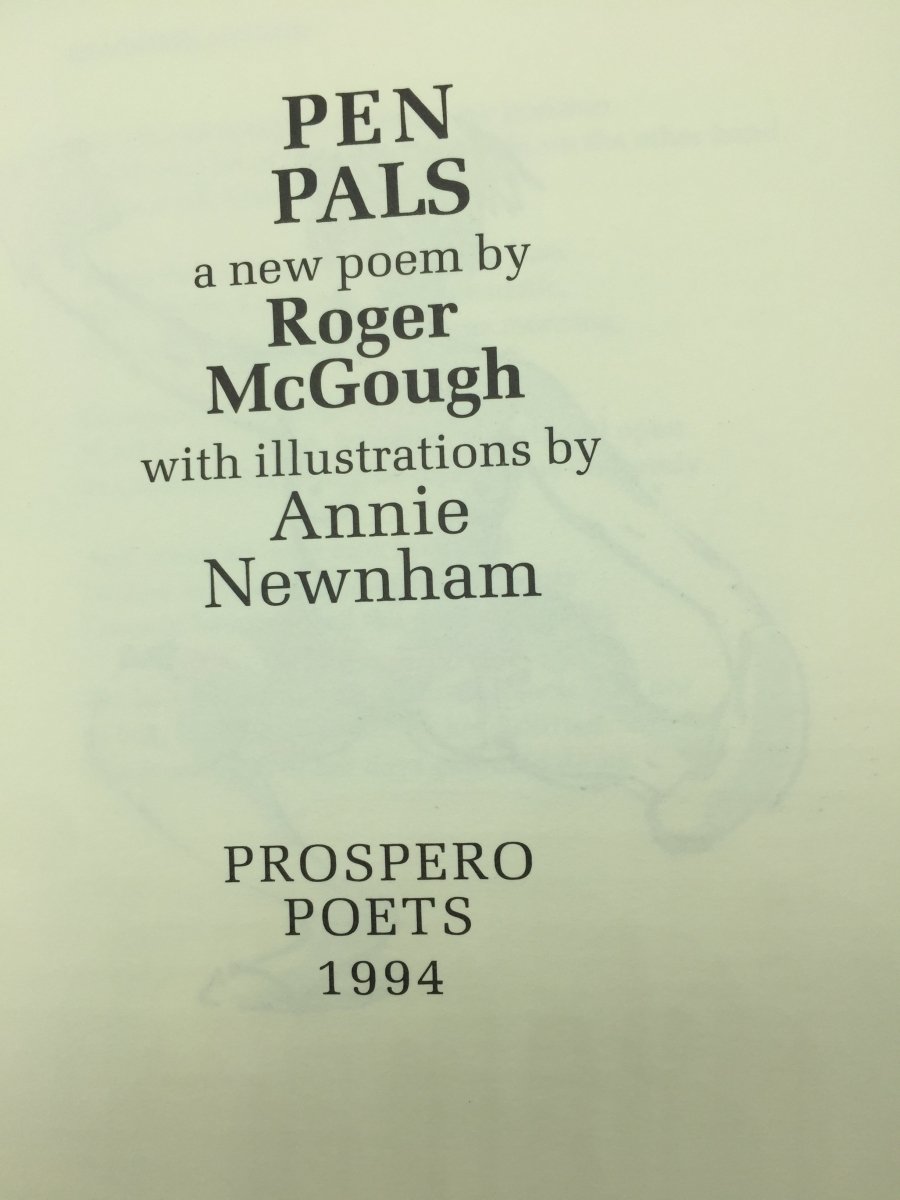 Hughes, Ted; Cope, Wendy etc - Prospero Poets | book detail 7
