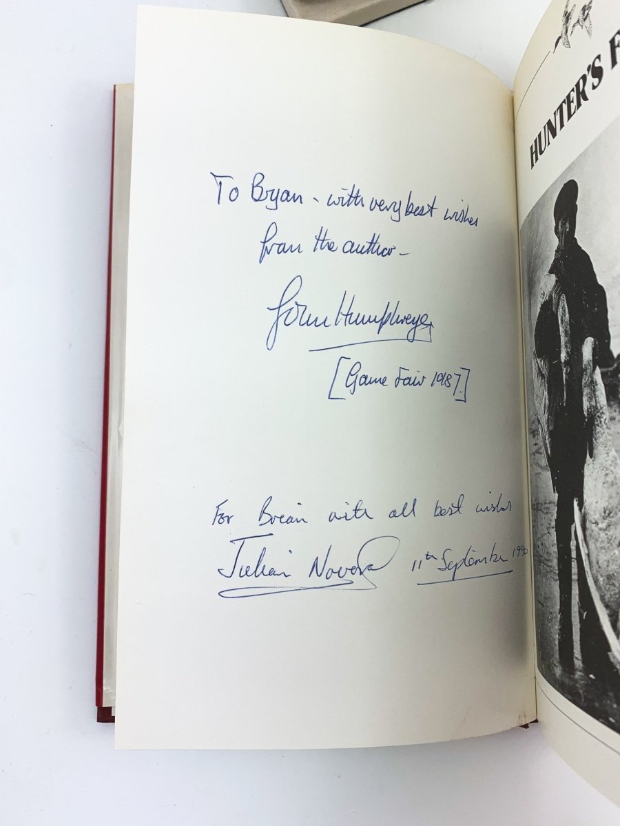 Humphreys, John - Hunter's Fen - SIGNED | signature page