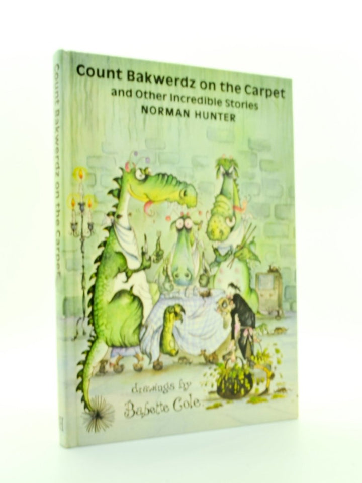 Hunter, Norman - Count Bakwerdz on the Carpet | front cover. Published by Bodley Head in 1979. Laminated Boards.  Condition:  Near Fine/No Jacket ( as Issued )