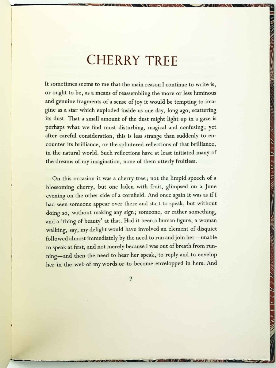 Jaccottet, Philippe. - Cherry Tree - SIGNED | book detail 6